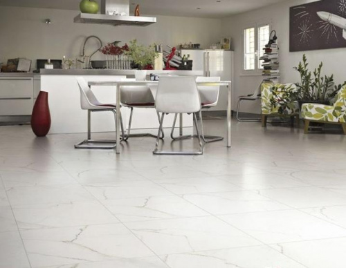 Керамогранит Карамелле Marble Porcelain Calacatta полир. BMB8561CP напольная 60х60